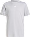 adidas J TR-ES T Funktionsshirt Jungen - grey-white