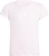 adidas FAVORITE Funktionsshirt M&auml;dchen - clear pink-white
