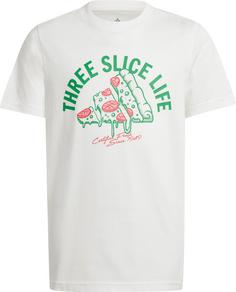 adidas PIZZA T-Shirt Kinder off white