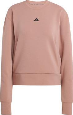 adidas D4T KNIT Sweatshirt Damen warm clay