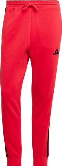 adidas M 3S FL TC Trainingshose Herren - pure ruby-black