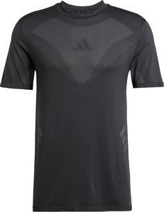 adidas GYM+ SML Funktionsshirt Herren black-grey six