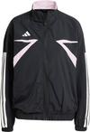 adidas Tiro Nylonjacke Damen - black-true pink-white