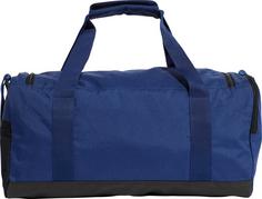 Rückansicht von adidas DUFFEL S Sporttasche Kinder dark blue-white