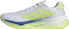 Rückansicht von adidas SUPERNOVA Comfortglide Laufschuhe Herren ftwr white-silver met-lucid blue