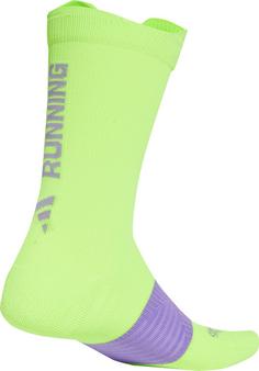 Rückansicht von adidas RUNxGRAFIC Laufsocken Herren luclem-viofus