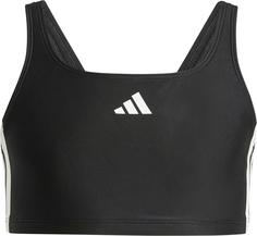 Rückansicht von adidas 3 STRIPES BLD Bikini Set Kinder black-white