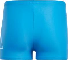 Rückansicht von adidas BB Kastenbadehose Kinder bright royal-white