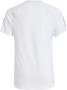 Rückansicht von adidas Club Tennisshirt Kinder white