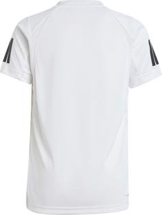 Rückansicht von adidas Club Tennisshirt Kinder white