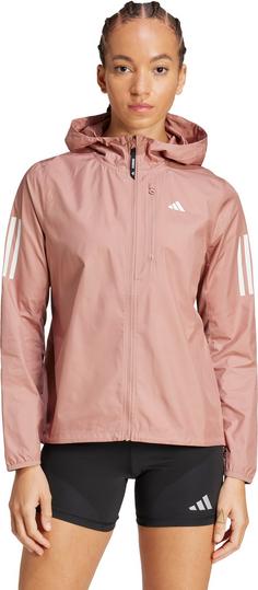 Rückansicht von adidas OWN THE RUN Funktionsjacke Damen warcla