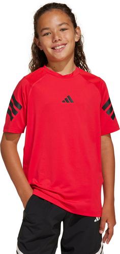 Rückansicht von adidas NXT Funktionsshirt Kinder pure ruby-black