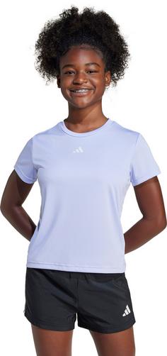 Rückansicht von adidas JG TR-ES T Funktionsshirt Kinder violet tone-white