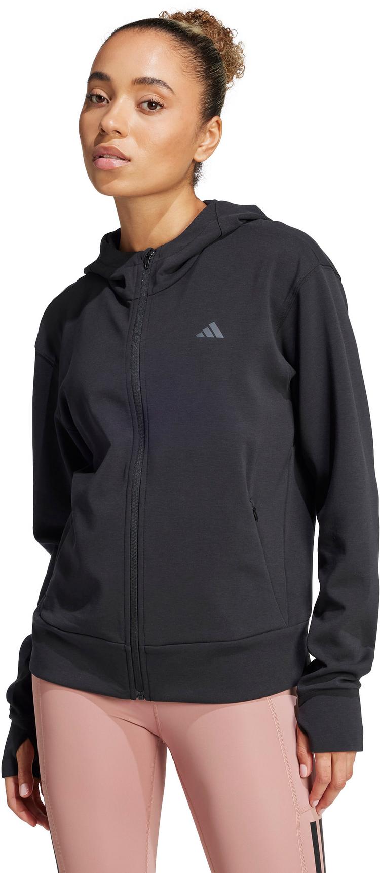 adidas adidas D4T FZ Kapuzenjacke Damen - black - 0 | SportScheck