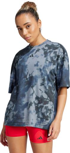 Rückansicht von adidas W TR 247 G T-Shirt Damen aurora ink