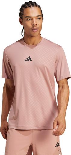 Rückansicht von adidas POWER 3S Funktionsshirt Herren warm clay