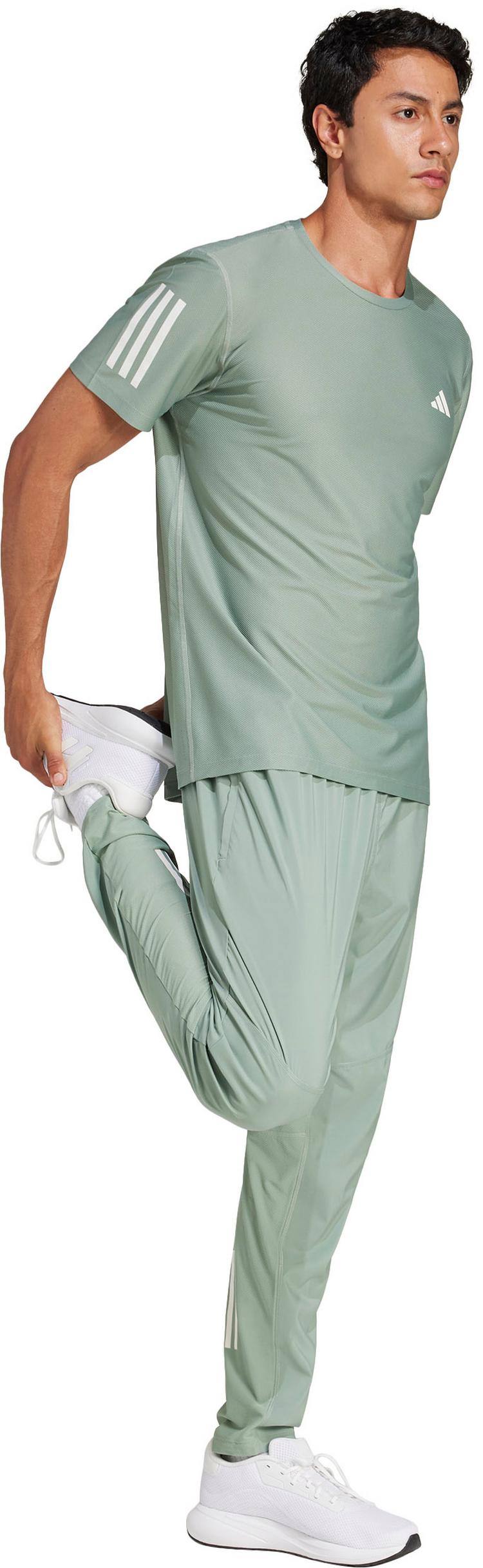 adidas adidas Own The Run Funktionsshirt Herren - silgrn - 1 | SportScheck