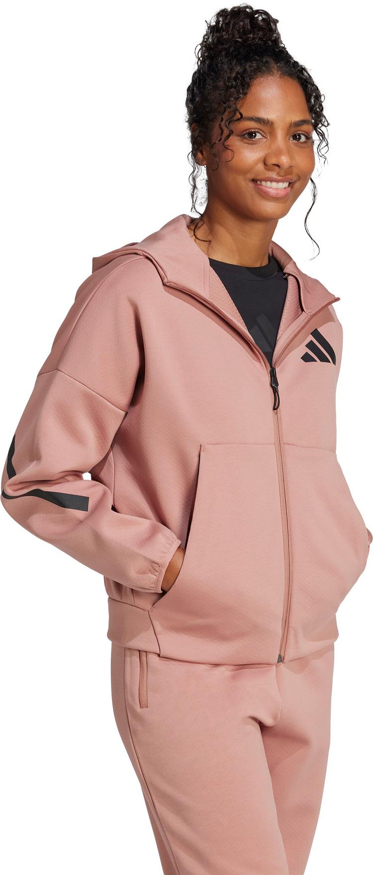 adidas adidas Z.N.E. Trainingsjacke Damen - warm clay - 2 | SportScheck