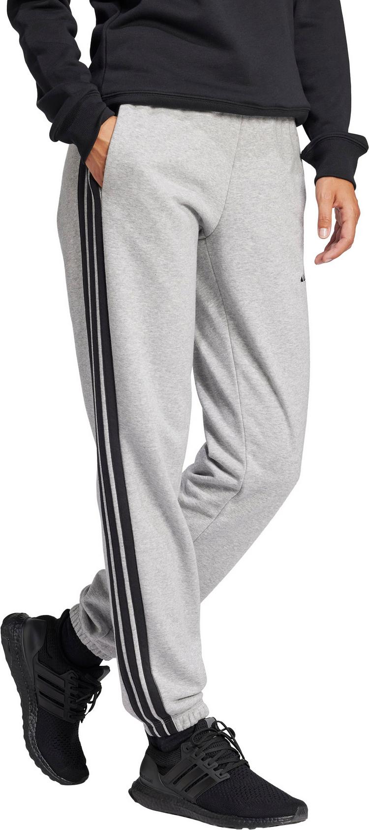 adidas adidas W 3S FT CF Trainingshose Damen - medium grey heather - 2 | SportScheck