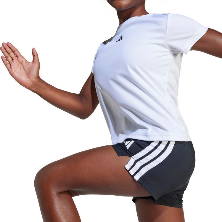 adidas adidas TR-ES Funktionsshirt M&auml;dchen - white-black - 3 | SportScheck