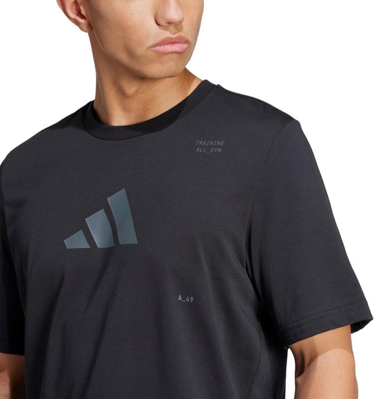 adidas adidas M TR CAT G Funktionsshirt Herren - black-grey six - 3 | SportScheck