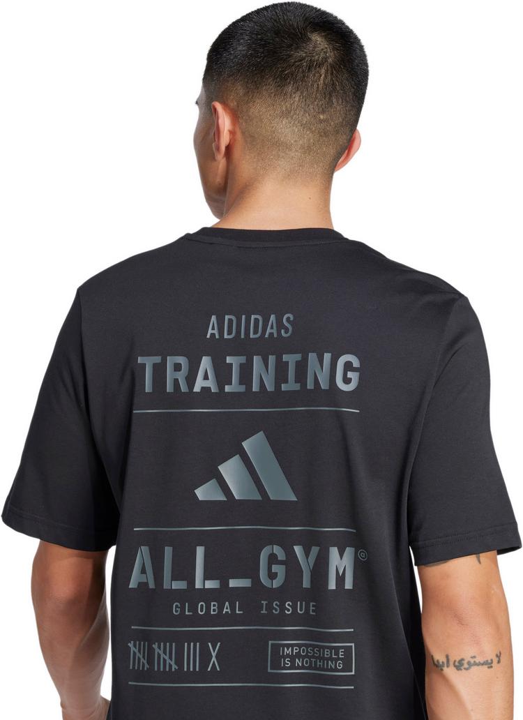 adidas adidas M TR CAT G Funktionsshirt Herren - black-grey six - 4 | SportScheck