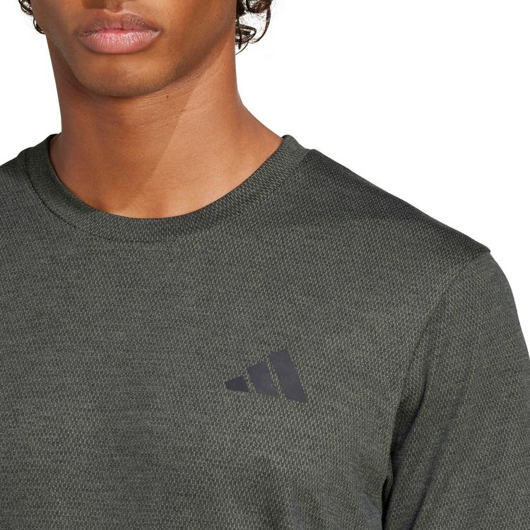adidas adidas TR-ES FR NOV Funktionsshirt Herren - olive strata - 4 | SportScheck