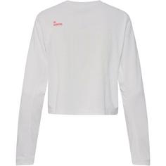 Rückansicht von On Active Funktionsshirt Damen white