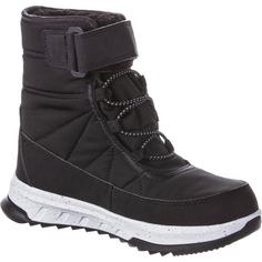 Rückansicht von Kamik STORMY Winterschuhe Kinder black-noir