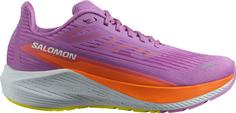 Salomon AERO BLAZE 2 Laufschuhe Damen iris orchid-dragon fire-sulphur spring