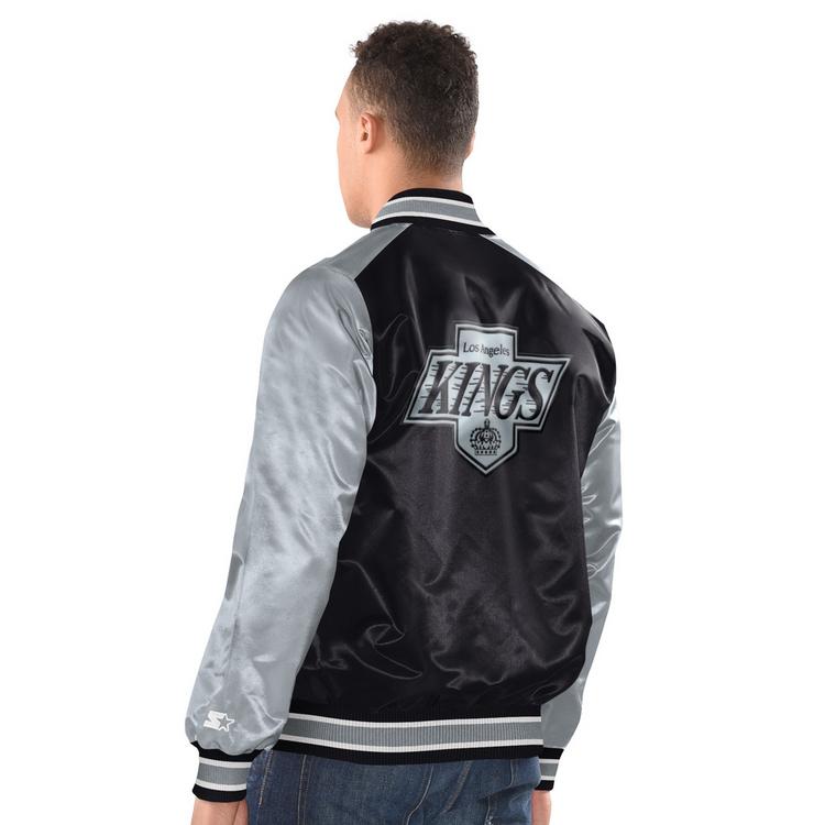 Starter Starter Los Angeles Kings Bomberjacke Herren - schwarz-grau - 1 | SportScheck
