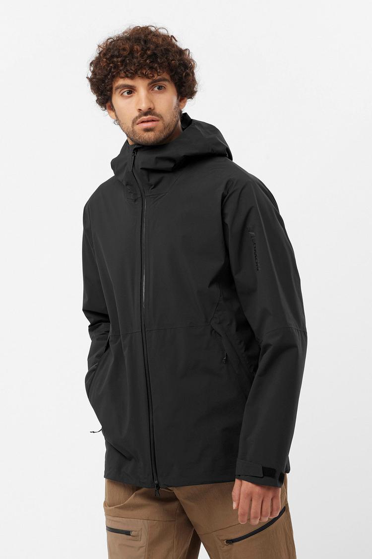 Salomon Salomon OUTERPATH 2.5L Hardshelljacke Herren - deep black - 0 | SportScheck