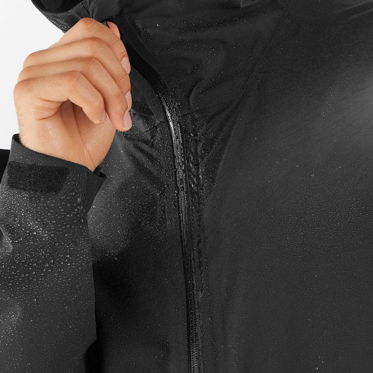 Salomon Salomon OUTERPATH 2.5L Hardshelljacke Herren - deep black - 5 | SportScheck