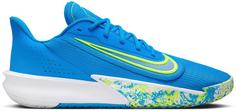 Nike NIKE PRECISION VII Basketballschuhe Herren photo blue-white-volt