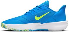 Rückansicht von Nike NIKE PRECISION VII Basketballschuhe Herren photo blue-white-volt