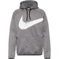Nike Hoodie Herren - black-black-white