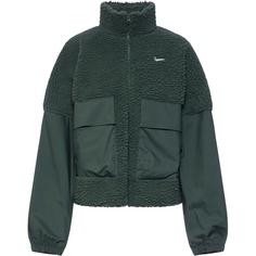 Nike Essentiell Cozy Kurzjacke Damen vintage green