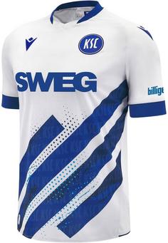 macron Karlsruhe SC 24-25 Away Fußballtrikot Herren blue