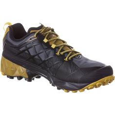 Rückansicht von La Sportiva GTX Akyra II Wanderschuhe Herren carbon-bamboo