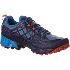 Rückansicht von La Sportiva Akyra II Wanderschuhe Herren hurricane-cherry tomato