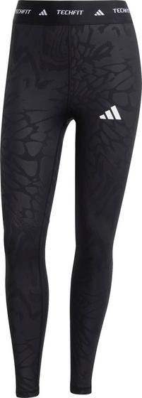 adidas TF PRINT 7/8 Tights Damen - black