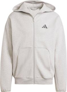 adidas Future Icon Sweatjacke Herren medium grey heather