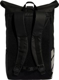 Rückansicht von adidas Rucksack CLSC Roll Daypack black-white