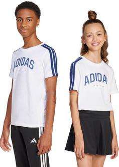 Rückansicht von adidas COLLEGE T-Shirt Kinder white