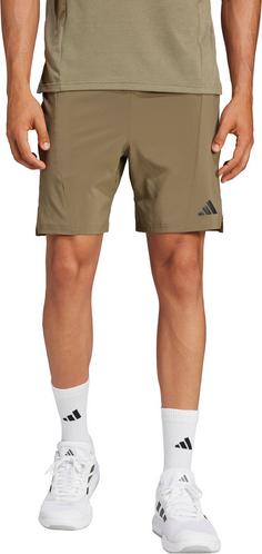 Rückansicht von adidas D4T Funktionsshorts Herren olive strate