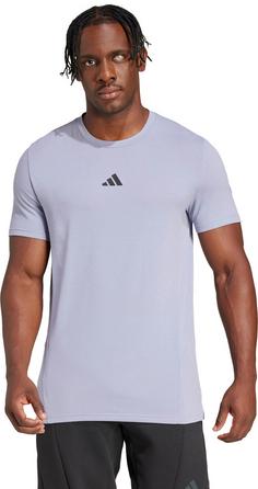 Rückansicht von adidas D4T Funktionsshirt Herren silver violet