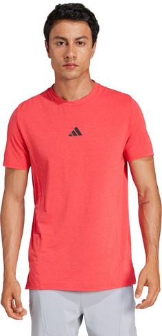 Rückansicht von adidas D4T Funktionsshirt Herren pure ruby