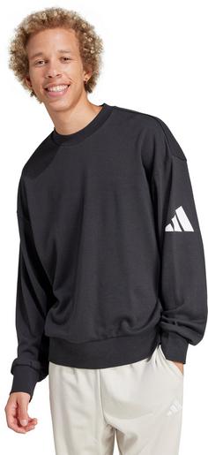 Rückansicht von adidas Sweatshirt Herren black-white