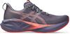 ASICS NOVABLAST 5 Laufschuhe Herren - greyish purple-coral reef