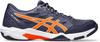 ASICS GEL-ROCKET 11 Hallenschuhe Herren - indigo fog-nova orange